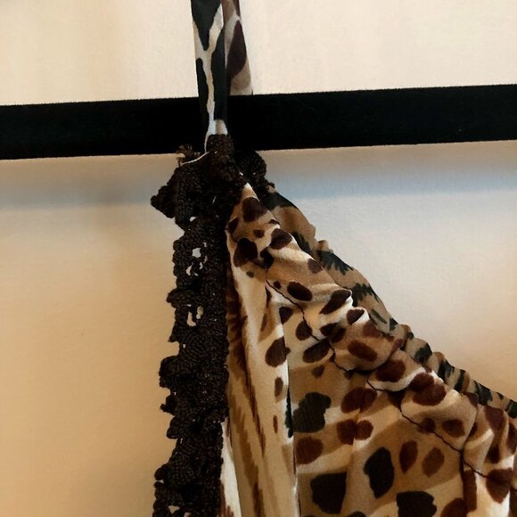 𝅺moschino Cheap and Chic Leopard Print Silk Dress - Picture 11 of 13